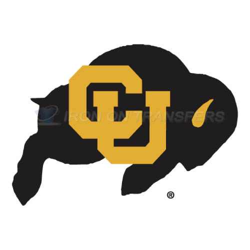 Colorado Buffaloes logo T-shirts Iron On Transfers N4164 - Click Image to Close